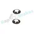 RAP BRAKES R-T0005 - Kit d'accessoires, mâchoire de frein