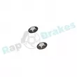 RAP BRAKES R-T0072 - Kit d'accessoires, mâchoire de frein