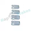 RAP BRAKES R-T0085 - Kit d'accessoires, mâchoire de frein