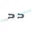 RAP BRAKES R-T0124 - Kit d'accessoires, mâchoire de frein