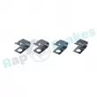 RAP BRAKES R-T0181 - Kit d'accessoires, mâchoire de frein