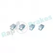 RAP BRAKES R-T0241 - Kit d'accessoires, mâchoire de frein