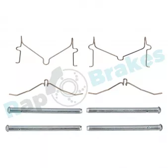 Kit d'accessoires, plaquette de frein à disque RAP BRAKES R-U0114