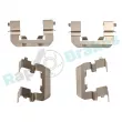 RAP BRAKES R-U0155 - Kit d'accessoires, plaquette de frein à disque