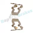 RAP BRAKES R-U0159 - Kit d'accessoires, plaquette de frein à disque
