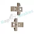 RAP BRAKES R-U0190 - Kit d'accessoires, plaquette de frein à disque