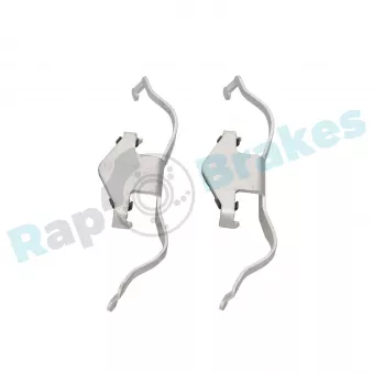 RAP BRAKES R-U0231 - Kit d'accessoires, plaquette de frein à disque
