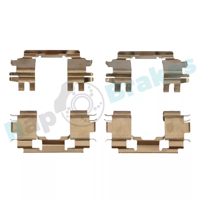 Kit d'accessoires, plaquette de frein à disque RAP BRAKES R-U0234 - Visuel 2