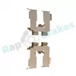 RAP BRAKES R-U0246 - Kit d'accessoires, plaquette de frein à disque
