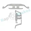 RAP BRAKES R-U0253 - Kit d'accessoires, plaquette de frein à disque