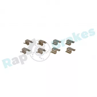 RAP BRAKES R-U0283 - Kit d'accessoires, plaquette de frein à disque