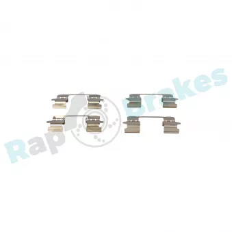 Kit d'accessoires, plaquette de frein à disque RAP BRAKES R-U0299