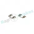 RAP BRAKES R-U0299 - Kit d'accessoires, plaquette de frein à disque