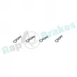 RAP BRAKES R-U0305 - Kit d'accessoires, plaquette de frein à disque