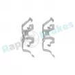RAP BRAKES R-U0307 - Kit d'accessoires, plaquette de frein à disque