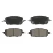 Jeu de 4 plaquettes de frein avant ABE [C13072ABE]