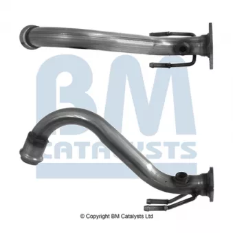 Tuyau d'échappement BM CATALYSTS BM51015