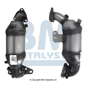 Catalyseur BM CATALYSTS BM80563H pour TOYOTA YARIS 1.4 D-4D - 90cv