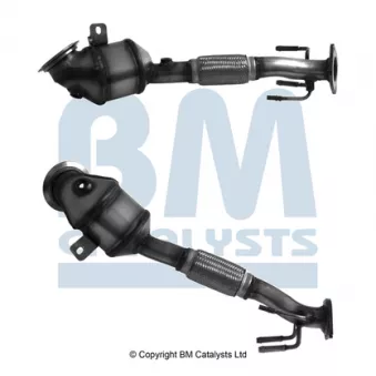 Catalyseur BM CATALYSTS BM92655H pour FORD C-MAX 1,0 EcoBoost - 125cv