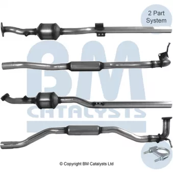 Catalyseur BM CATALYSTS BM92820H pour MITSUBISHI ASX 1.6 - 116cv