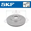 SKF VKBD 80375 V2 - Jeu de 2 disques de frein avant