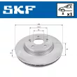 SKF VKBD 80414 V1 - Jeu de 2 disques de frein avant