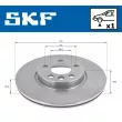 SKF VKBD 80557 V1 - Jeu de 2 disques de frein avant