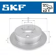 SKF VKBD 90376 S2 - Jeu de 2 disques de frein avant