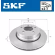 SKF VKBD 90415 V2 - Jeu de 2 disques de frein arrière