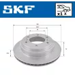 SKF VKBD 90416 V1 - Jeu de 2 disques de frein avant