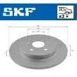 SKF VKBD 90435 S2 - Jeu de 2 disques de frein arrière