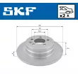 SKF VKBD 90491 S2 - Jeu de 2 disques de frein arrière