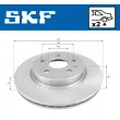 SKF VKBD 90547 V1 - Jeu de 2 disques de frein avant
