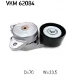SKF VKM 62084 - Poulie de tension, courroie trapézoïdale à nervures
