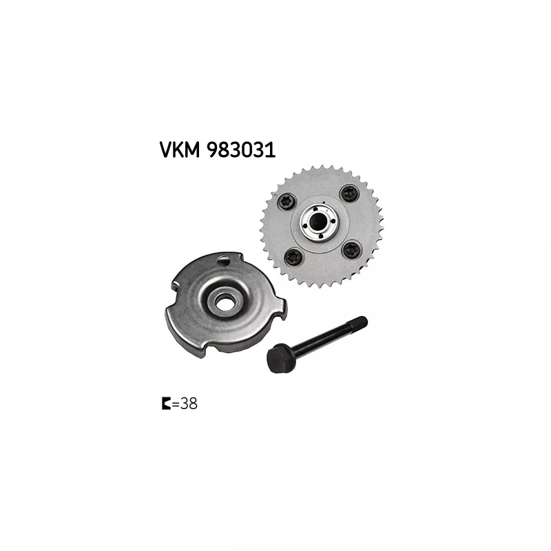 Dispositif de réglage électrique d'arbre à cames SKF VKM 983031 - Visuel 1