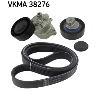 SKF VKMA 38276 - Jeu de courroies trapézoïdales à nervures
