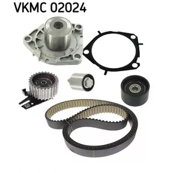 Pompe à eau + kit de courroie crantée SKF OEM 6000629058
