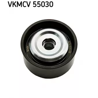 Poulie renvoi/transmission, courroie trapézoïdale à nervures SKF VKMCV 55030 pour MAN F2000 19,314 FC, FLC, FLLC, FLLW, FRC, FLRC, FLLRC, FLL, FLLR, F-N - 310cv