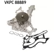 Pompe à eau, refroidissement du moteur SKF [VKPC 88889]