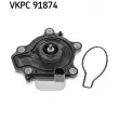 SKF VKPC 91874 - Pompe à eau, refroidissement du moteur