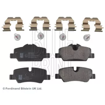 Jeu de 4 plaquettes de frein arrière BLUE PRINT OEM 34216871299