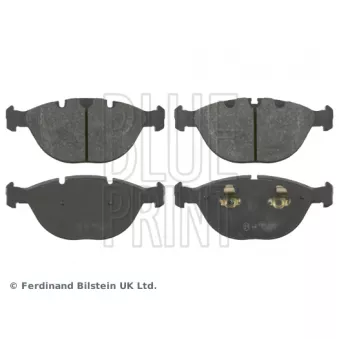 Jeu de 4 plaquettes de frein avant BLUE PRINT OEM 34116761282