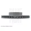 BLUE PRINT ADB114364 - Jeu de 2 disques de frein avant