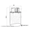 BLUE PRINT ADBP230017 - Filtre à carburant