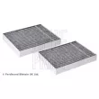 Kit de filtres, air d'habitacle BLUE PRINT [ADBP250055]