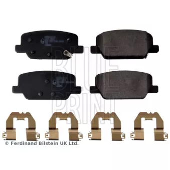 Jeu de 4 plaquettes de frein arrière BLUE PRINT OEM 58302S1A50