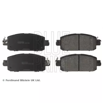 Jeu de 4 plaquettes de frein avant BLUE PRINT ADBP420140 pour RENAULT CAPTUR 1,0 TCe 90 ECO-G - 91cv