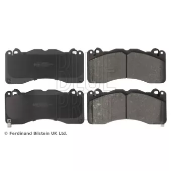 Jeu de 4 plaquettes de frein avant BLUE PRINT OEM 5296566