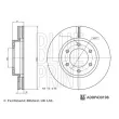 Jeu de 2 disques de frein avant BLUE PRINT [ADBP430198]