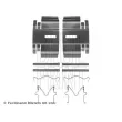 Kit d'accessoires, plaquette de frein à disque BLUE PRINT [ADBP480015]